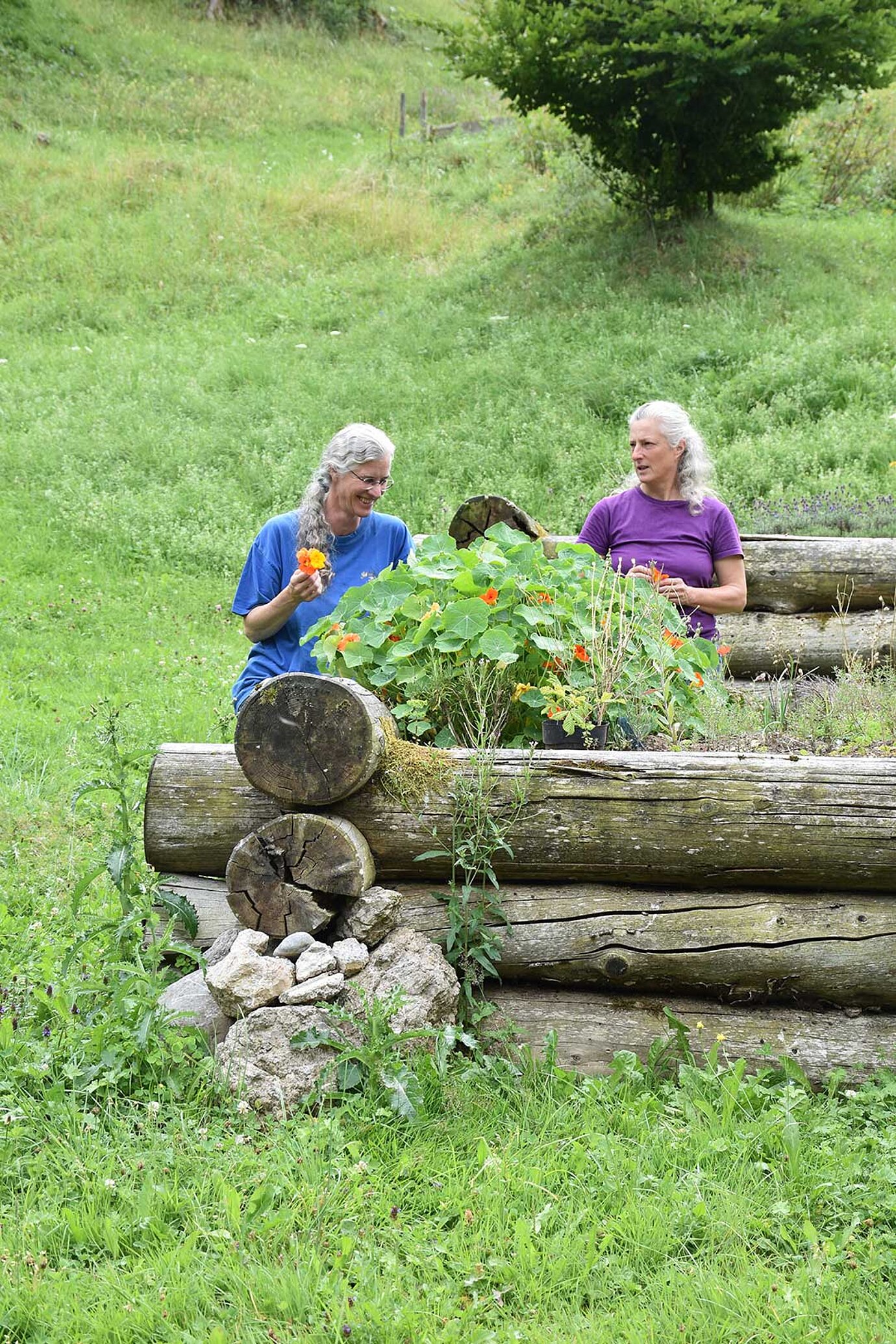 Verena Gerber (l.) und Marianne Krebs. 