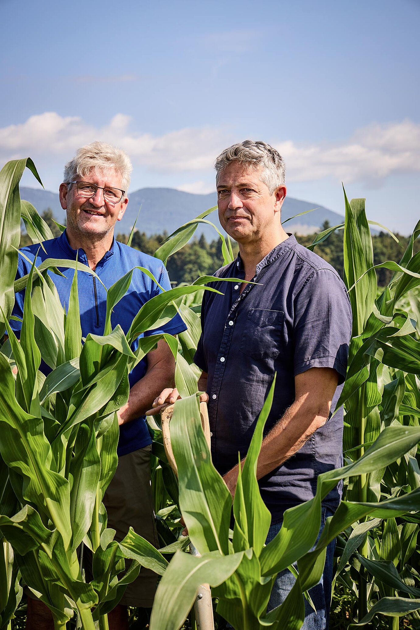 Ruedi Bühler und Alex von Hettlingen.